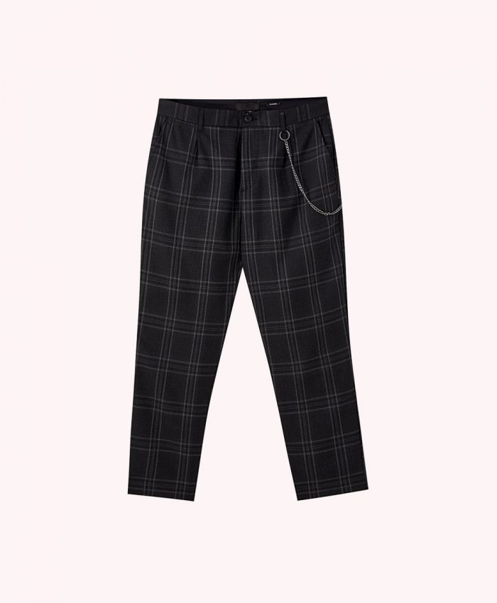 Linea Clásica – Pantalones de hombre a rayas - Imagen 1